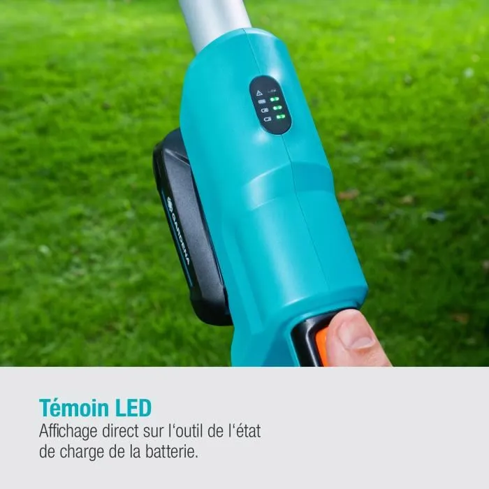 Gardena Cortasetos THS 42 / 18V P4A, 42 cm, Batería Li-ion 18V 2.5Ah, Alcance 3m 4