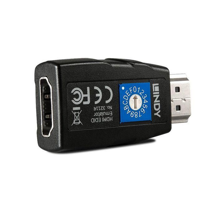 Adaptador HDMI LINDY 32114 Negro 1 Adaptador HDMI LINDY 32114 Negro 1