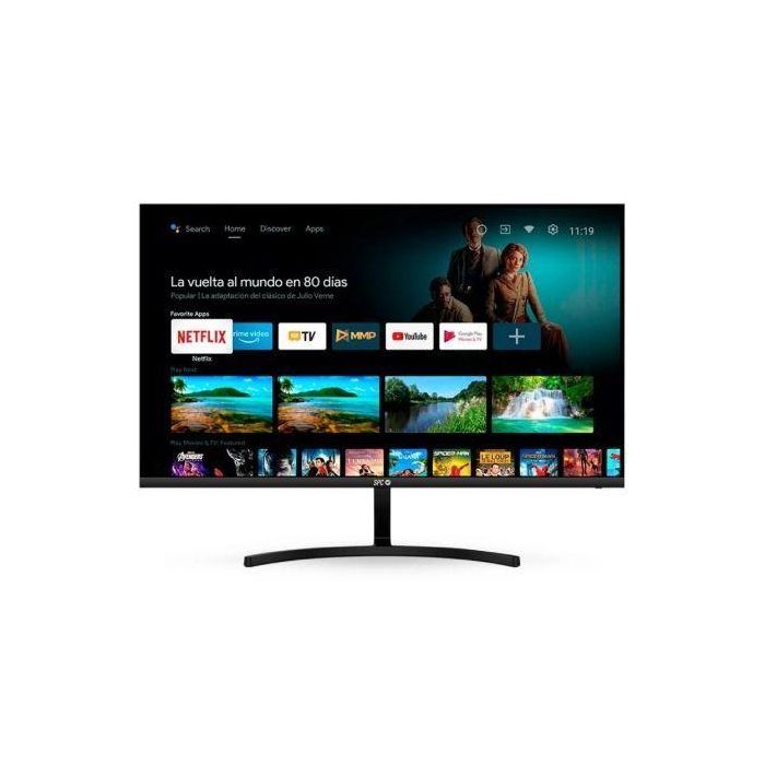SPC 900027N Smart Monitor Híbrido 27" Full HD Android TV, Google Assistant, Chromecast, Bluetooth, HDMI, USB, VA, Negro 0 SPC 900027N Smart Monitor Híbrido 27" Full HD Android TV, Google Assistant, Chromecast, Bluetooth, HDMI, USB, VA, Negro 0