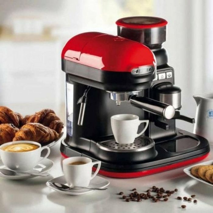 Cafetera Express de Brazo Ariete 1318 15 bar 1080 W Rojo 3