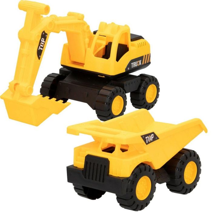 Vehículos de Construcción Speed & Go 18,5 x 10,5 x 10 cm (6 Unidades) 5