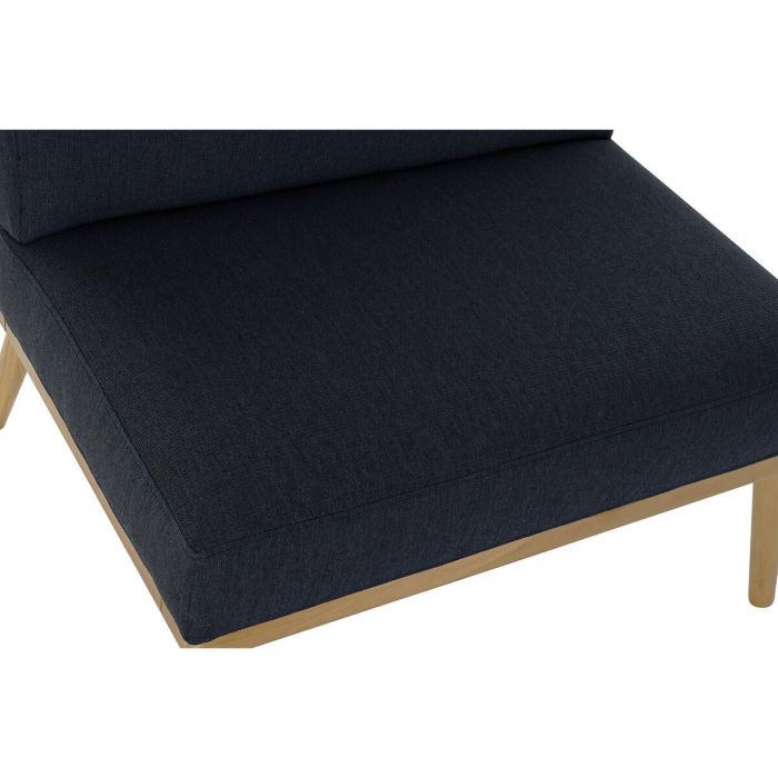 Sillon Scandi DKD Home Decor Azul Marino 66 x 72 x 80 cm 1