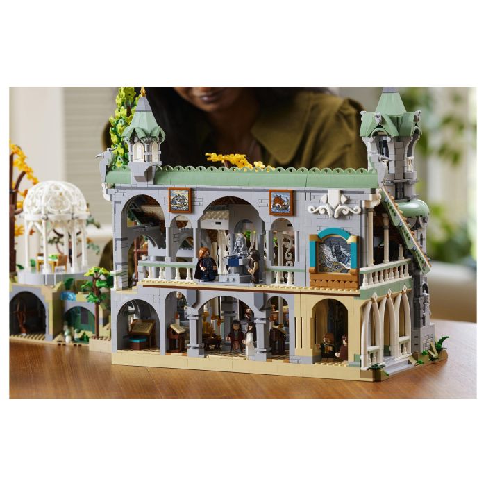 LEGO Icons El Señor de los Anillos: Rivendel 10316 - Juego de Construcción de 6167 Piezas para Adultos