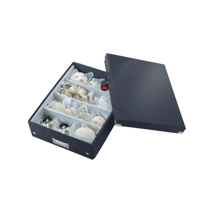Caja Para Almacenamiento Leitz Click&Store Organizadora 85% Carton Reciclado Mediana 280X100X370 Mm Negro 3 Caja Para Almacenamiento Leitz Click&Store Organizadora 85% Carton Reciclado Mediana 280X100X370 Mm Negro 3