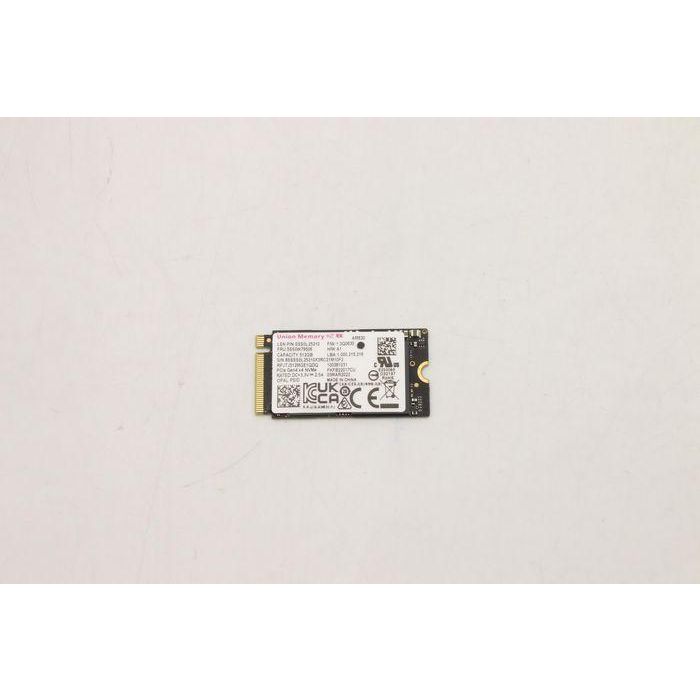 Lenovo M.2 2242 SSD, 512GB capacity, PCIe 4.0 Gen 4x4 interface, OPAL security for enhanced data protection. Lenovo M.2 2242 SSD, 512GB capacity, PCIe 4.0 Gen 4x4 interface, OPAL security for enhanced data protection.