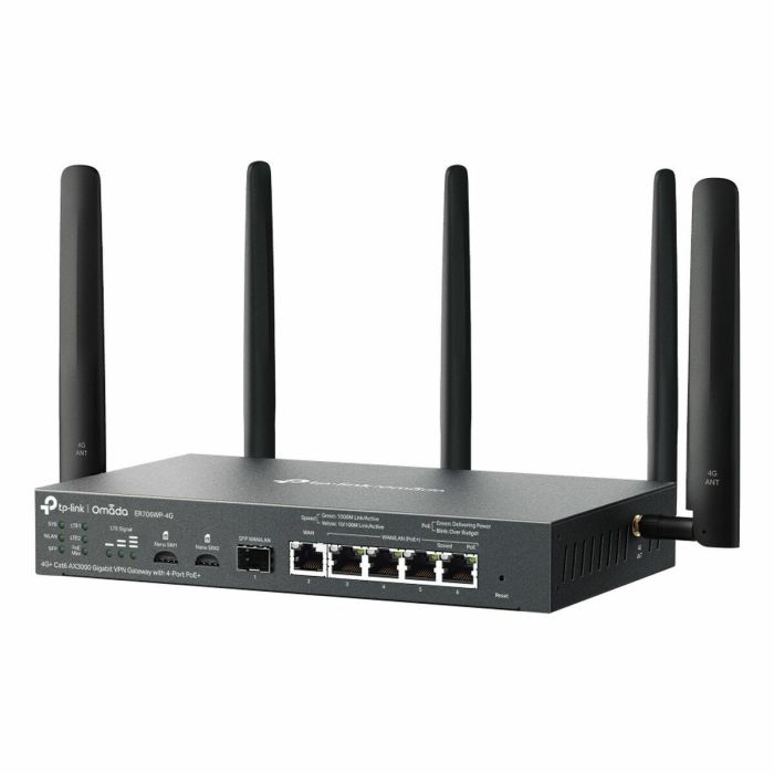 Router TP-Link ER706WP-4G Negro USB RJ45 Ethernet LAN PoE x 1 5