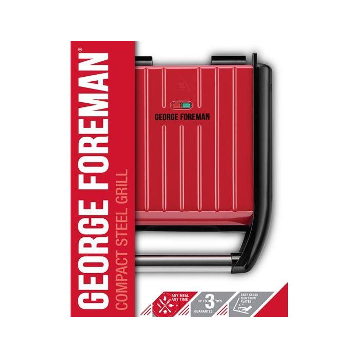 Russell Hobbs 25030-56 Grill Eléctrico Compacto Rojo