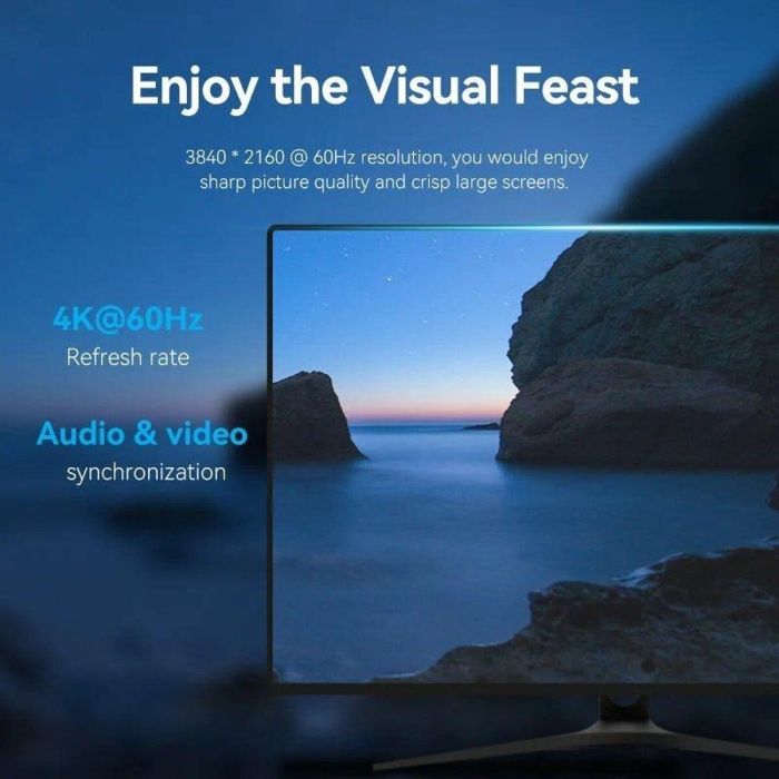 Cable DisplayPort Vention HAKBJ 1