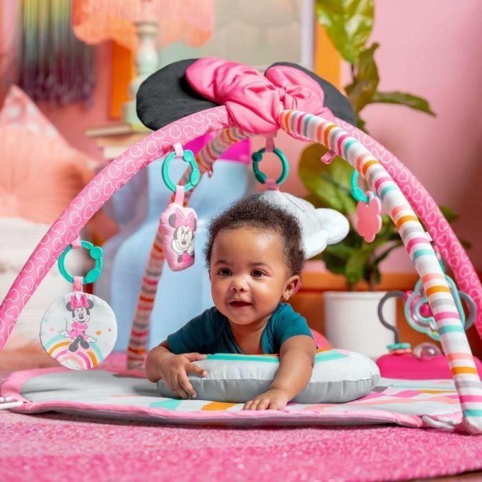 Bright Starts DIS0074451129375 Alfombra de juego Disney Baby Minnie Mouse Forever Besties con música y luces rosa para recién nacidos 5 Bright Starts DIS0074451129375 Alfombra de juego Disney Baby Minnie Mouse Forever Besties con música y luces rosa para recién nacidos 5