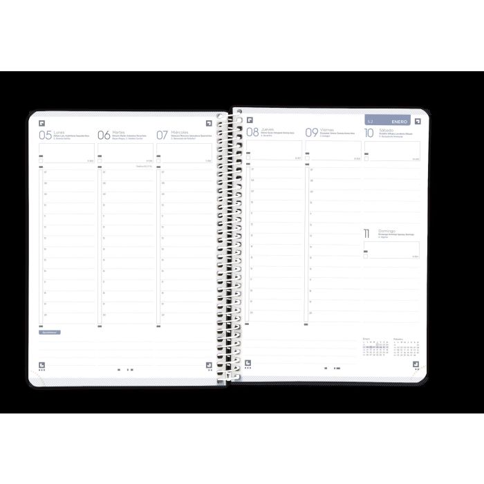 Agenda 2026 Live&Amp;Go A5 15X21Cm Semana Vista Colores Vivos Oxford 400201729 1
