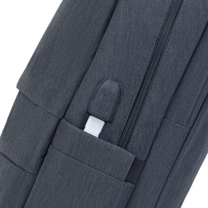 Rivacase 7567 Mochila Portátil 17.3 Pulgadas Prater - Protección Antirrobo, Carga USB, Gris Oscuro 18 Rivacase 7567 Mochila Portátil 17.3 Pulgadas Prater - Protección Antirrobo, Carga USB, Gris Oscuro 18