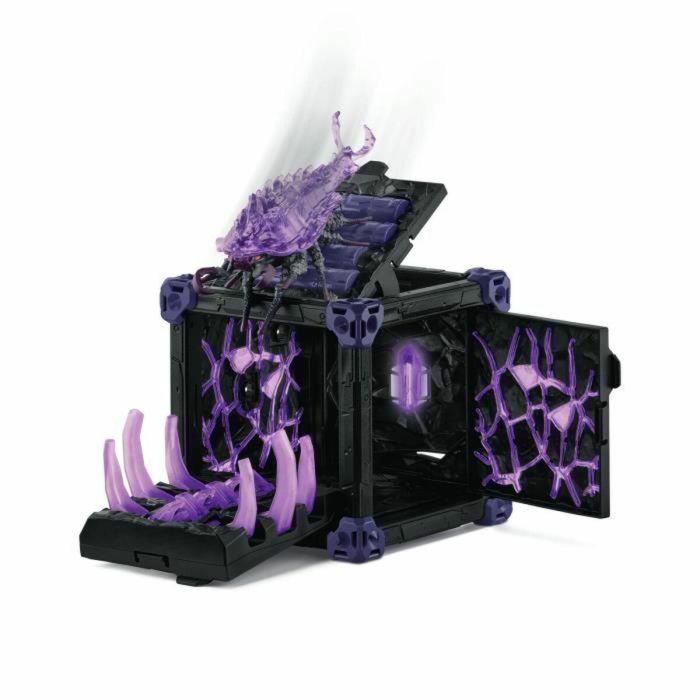 Schleich 42675 Eldrador Creatures Isopod of Darkness Arena Expansion Figuras, Edades 7+ 4