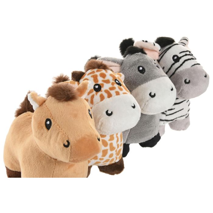 Peluche Kids DKD Home Decor Marron Gris 10 x 14 x 15 cm (8 Unidades) 1 Peluche Kids DKD Home Decor Marron Gris 10 x 14 x 15 cm (8 Unidades) 1