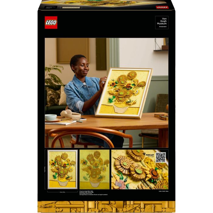 LEGO 31215 Art Vincent van Gogh - Los Girasoles Juego de Construcción Plástico Multicolor 2615 Piezas 8 LEGO 31215 Art Vincent van Gogh - Los Girasoles Juego de Construcción Plástico Multicolor 2615 Piezas 8