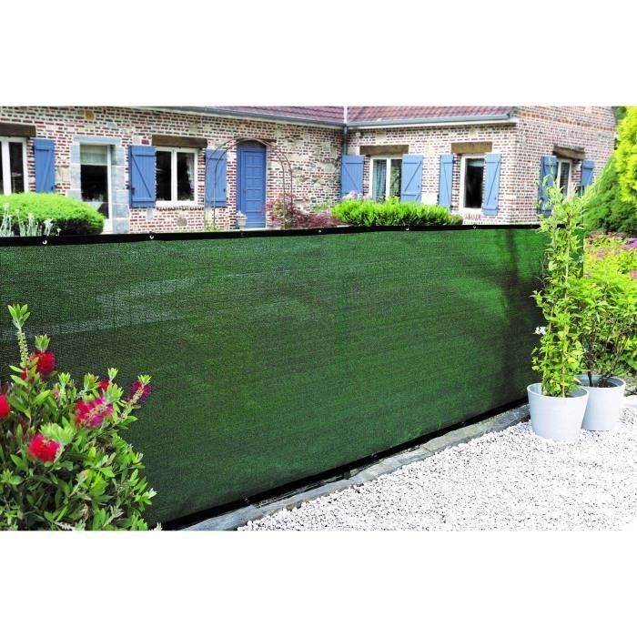 Nature NAT3306134002604 Mampara de privacidad Blackout 5/5 HDPE 350 g/m² 1 x 3 m Verde caqui