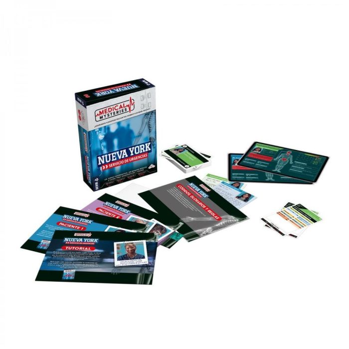 Juego Mesa Medical Mysteries New York 1 Juego Mesa Medical Mysteries New York 1