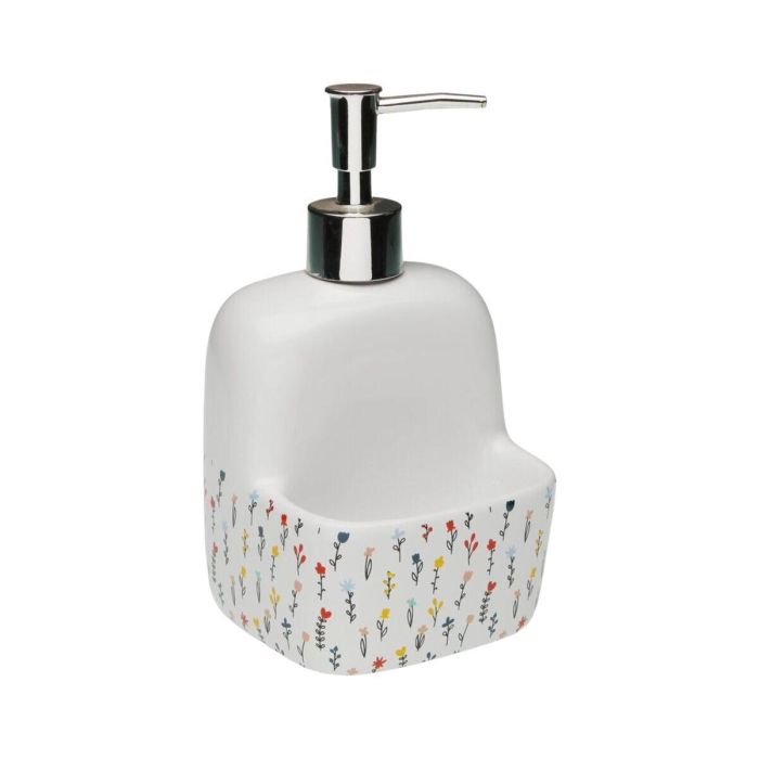 Dispensador de Jabón Versa Blume Cerámica 9,4 x 17,8 x 10,5 cm 1 Dispensador de Jabón Versa Blume Cerámica 9,4 x 17,8 x 10,5 cm 1