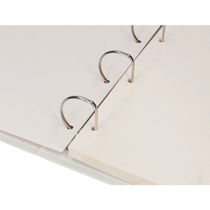 Liderpapel Álbum de Fotos con Anillas y 20 Hojas Autoadhesivas - Medidas 325x270mm 8