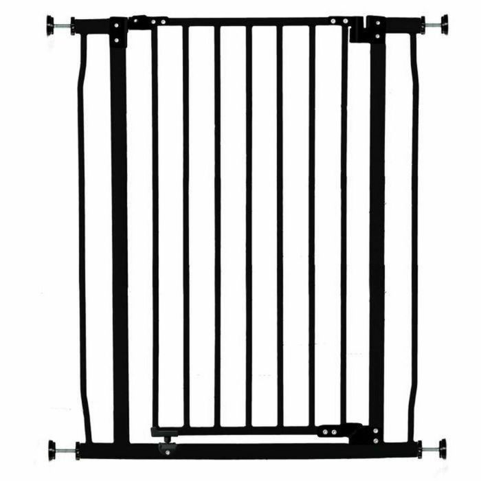 Dreambaby Barrera de seguridad Extra Alta Liberty para bebés y niños, a presión, negra, 75-81 cm ancho x 93 cm alto 0 Dreambaby Barrera de seguridad Extra Alta Liberty para bebés y niños, a presión, negra, 75-81 cm ancho x 93 cm alto 0