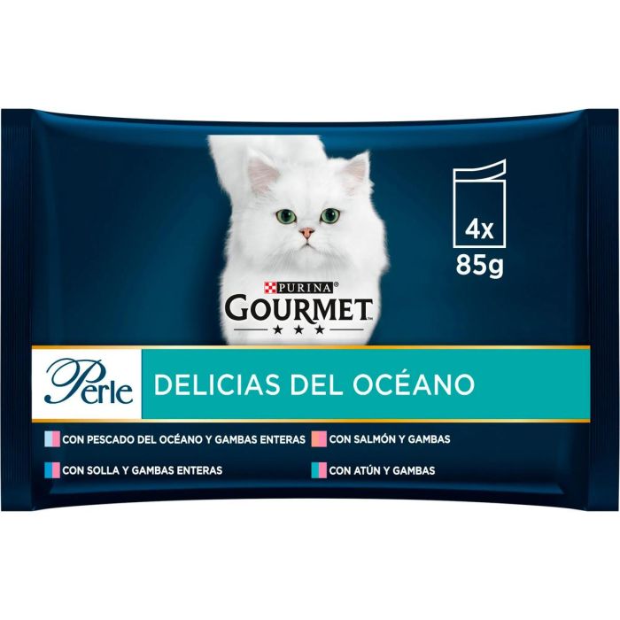 Purina Gourmet Perle Delicias Pescado Oceano Caja 12x4X85 gr