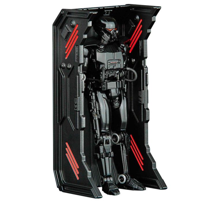 Figura Vin Dark Trooper The Mandalorian Star Wars 9,5cm 3
