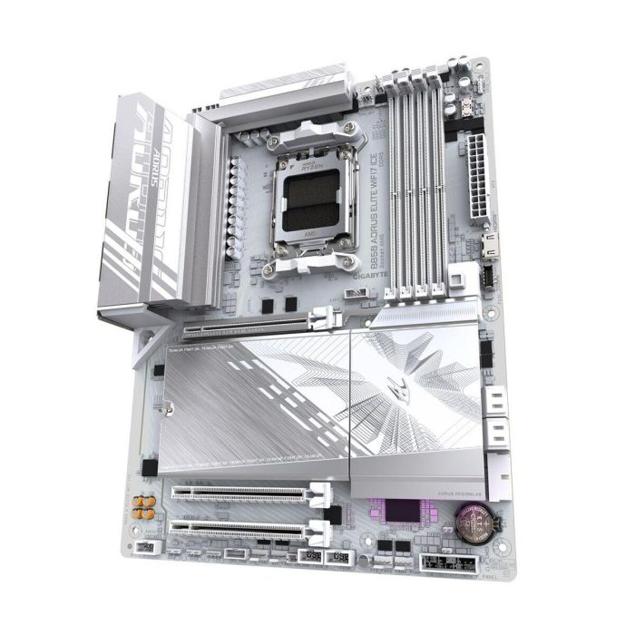 Gigabyte B850 AORUS ELITE WIFI7 ICE Placa Base - AMD Ryzen 9000, Wi-Fi 7, DDR5 8200MHz, PCIe 5.0, USB 3.2 Gen 2x2, 9MB85EL7E-00-G10 7 Gigabyte B850 AORUS ELITE WIFI7 ICE Placa Base - AMD Ryzen 9000, Wi-Fi 7, DDR5 8200MHz, PCIe 5.0, USB 3.2 Gen 2x2, 9MB85EL7E-00-G10 7