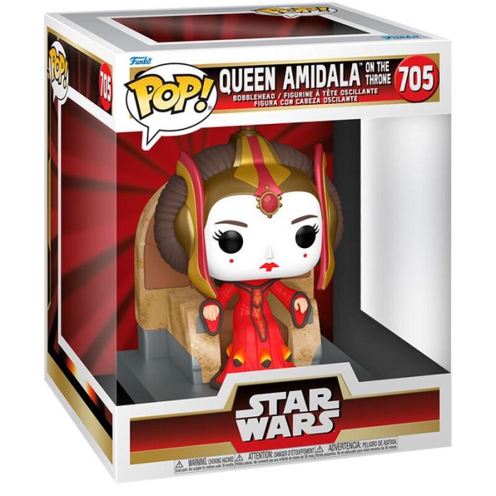 Figura POP Deluxe Star Wars Queen Amidala on the Throne 1 Figura POP Deluxe Star Wars Queen Amidala on the Throne 1