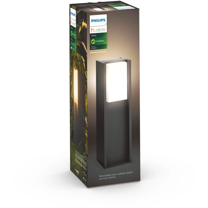 Philips Hue Turaco Sockel Anthr HueWh 800lm 3