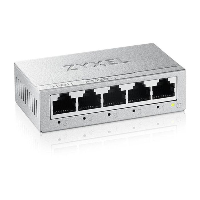 Switch Zyxel Gs - 105Bv5 5 Puertos 2 Switch Zyxel Gs - 105Bv5 5 Puertos 2
