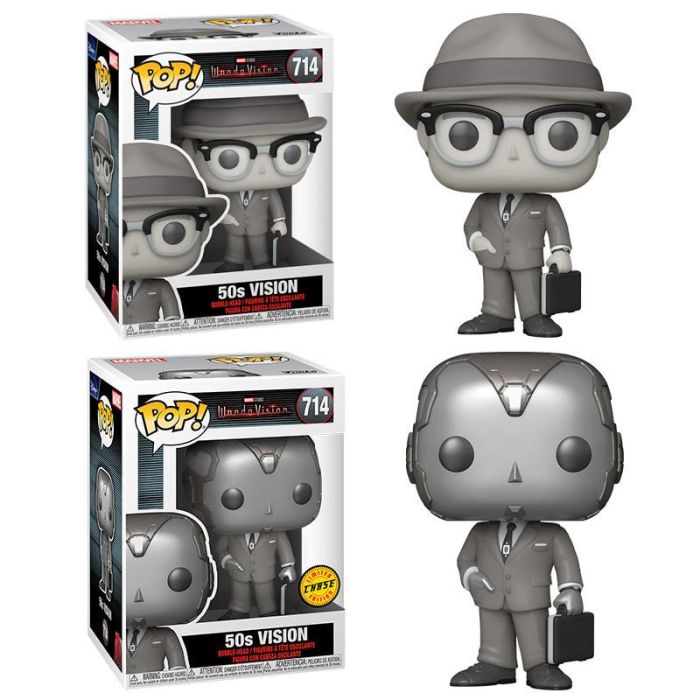 Funko Pop Marvel Wandavision Vision 50S Figura de Vinilo 9cm