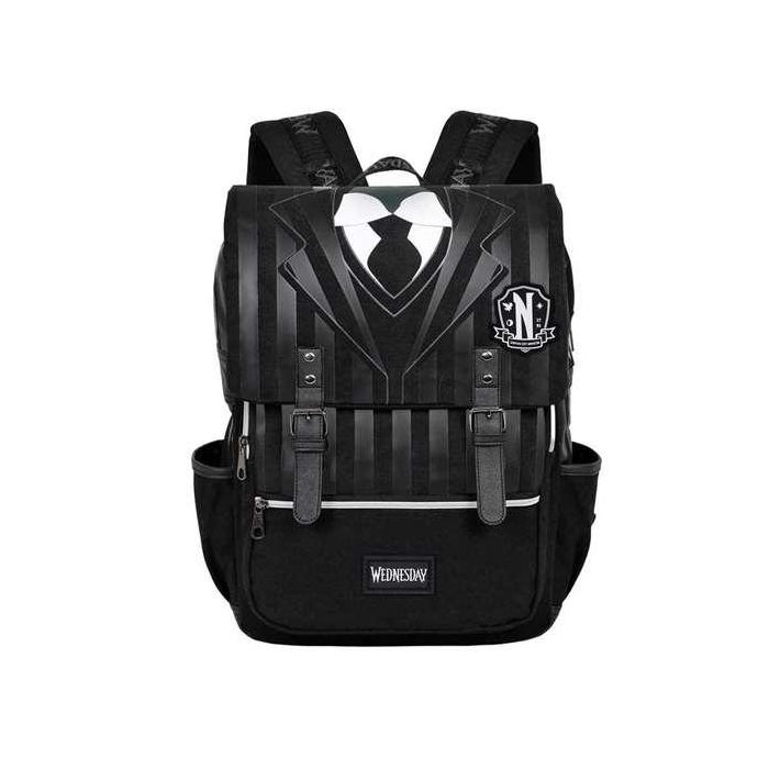 Karactermania Mochila Oxford Miércoles Uniform Algodón 40 x 29 x 14 cm 7