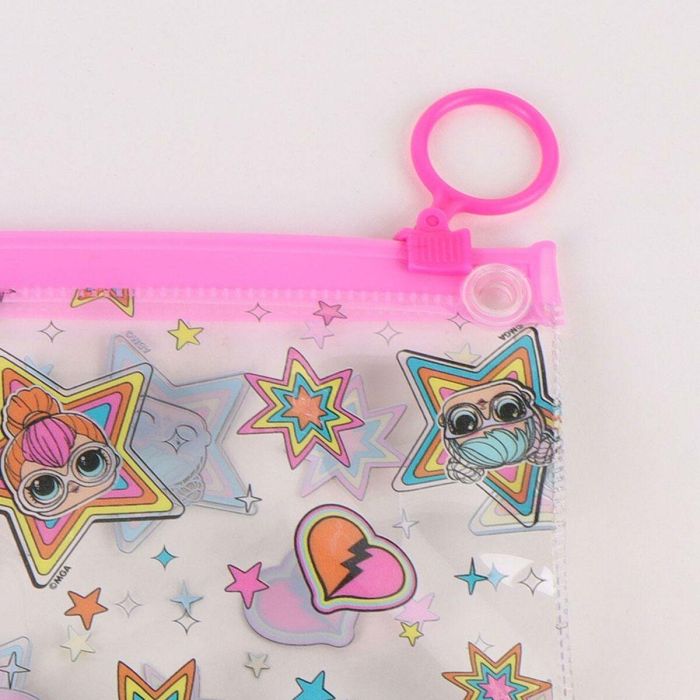 Cerdá Set Papelería Escolar Eva Lol PINK, para Niños de 3+ Años, Incluye Material Básico, 22x14x0.5 cm 1