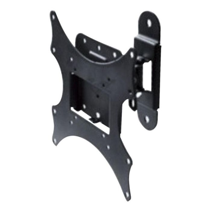Duver Soporte para Televisor de Brazo Corto y Articulado, Compatible con Pantallas de 13 a 37 Pulgadas, Soporta hasta 25 Kg, Acabado Negro