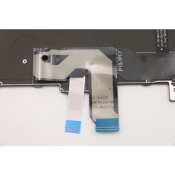 Lenovo NB_KYB CS20 P2 NM Teclado, Color Negro/Azul, Diseño CHY/FRA 2