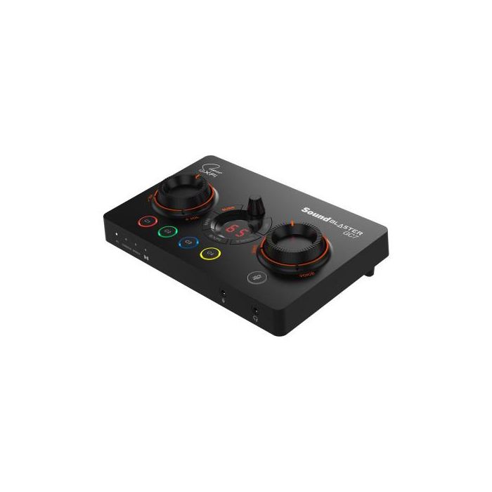 Creative Labs 70SB185000000 Sound Blaster GC7 - Tarjeta de Sonido Externa USB 7.1 Canales para PC y Consolas