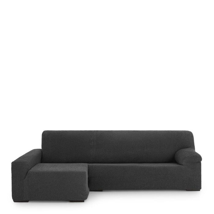 Funda para chaise longue de brazo largo izquierdo Eysa THOR Antracita Gris oscuro 170 x 110 x 310 cm 6