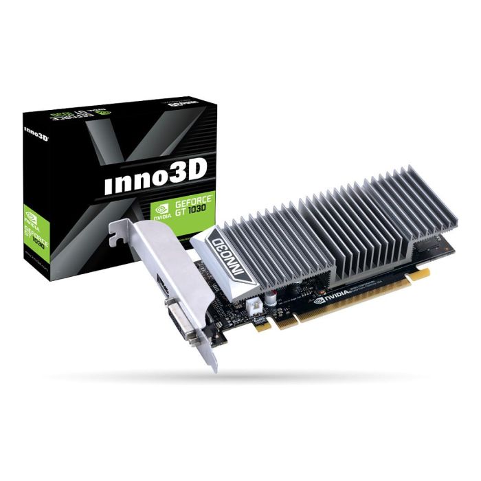 Inno3D GT1030 2GB GDDR5 Tarjeta Gráfica Bajo Perfil Pasiva 1