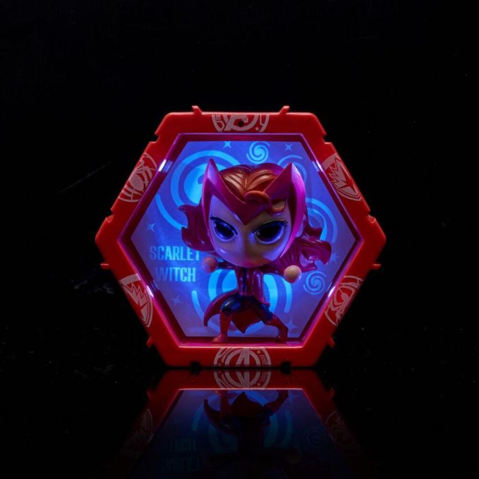 Wow stuff Figura Pod Marvel Scarlet Witch con sensor de movimiento y luz, colecciona tus personajes favoritos 1 Wow stuff Figura Pod Marvel Scarlet Witch con sensor de movimiento y luz, colecciona tus personajes favoritos 1