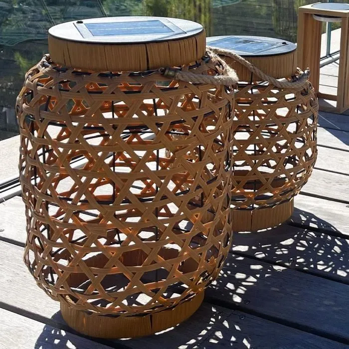 Lumisky CAPRI SMALL Farol Solar Decorativo Aluminio 32 cm Polietileno LED Blanco Cálido LUM3666162002572 4