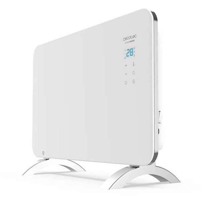 Cecotec 05318 Calefactor Eléctrico y Ventilador Interior Blanco 1000W - 500W, Apto hasta 10 m², Múltiples Posiciones Cecotec 05318 Calefactor Eléctrico y Ventilador Interior Blanco 1000W - 500W, Apto hasta 10 m², Múltiples Posiciones