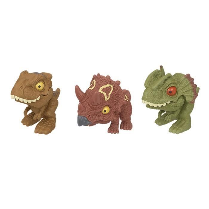 MUNDO JURÁSICO  Surtido de figuritas  Dinosaurios devoradores  MATTEL  HVB29  modelo aleatorio 3