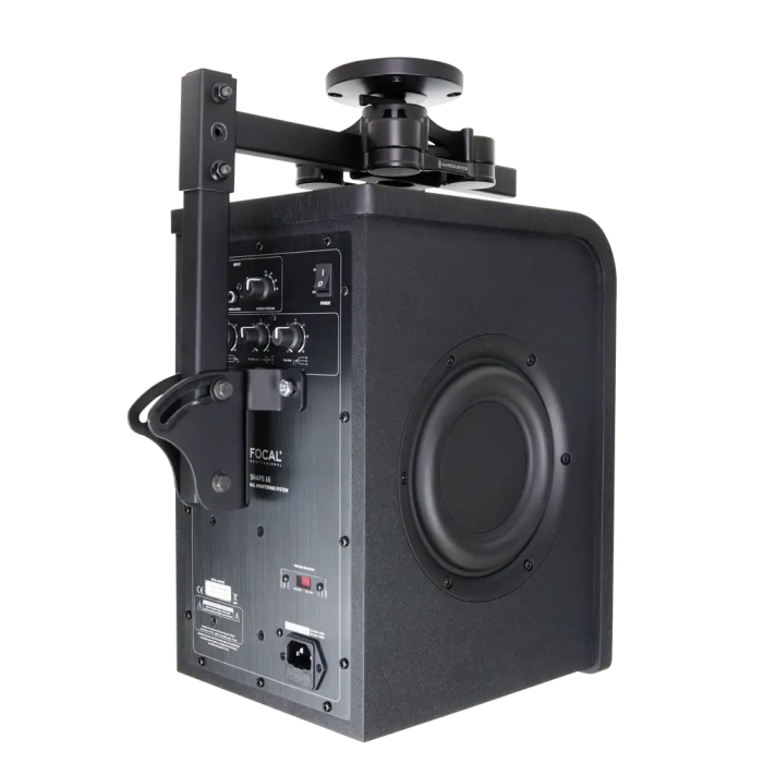 IsoAcoustics V120 Soporte en L Isoacoust para Montaje de Altavoces Profesionales Techo Pared Inclinable Ajustable 4