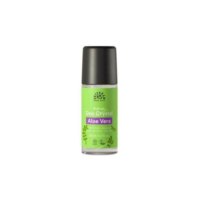 URTEKRAM Desodorante Roll-On de Aloe Vera 50ml. Certificado COSMOS ORGANIC. Vegano.