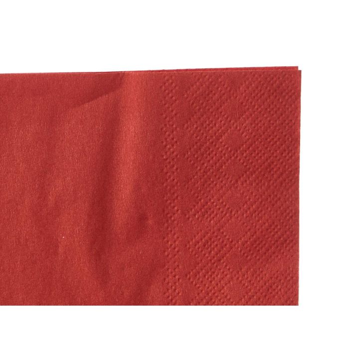 Set 50 Servilletas 33x33 cm Granate - Kinvara (16 Unidades) 3 Set 50 Servilletas 33x33 cm Granate - Kinvara (16 Unidades) 3