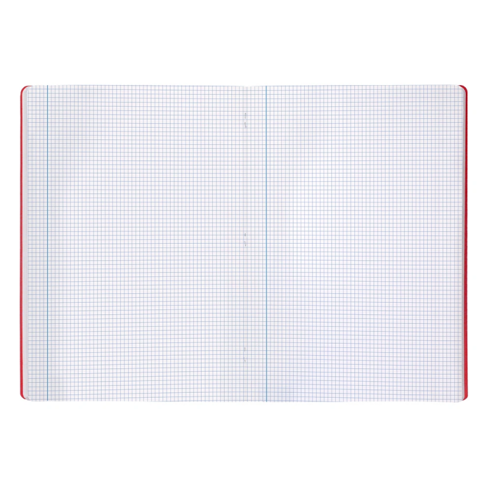 Liderpapel Libreta 360 Tapa Plástico A4 48 Hojas 90gr Cuadro 3mm Colores Surtidos 10
