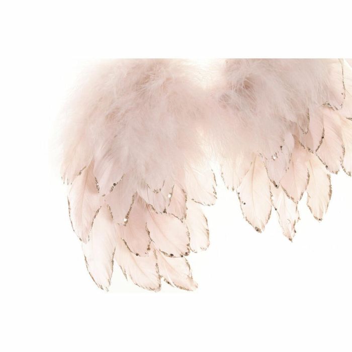 Decoracion Colgante Navidad Fantasia DKD Home Decor Rosa Palo Blanco 4 x 33 x 28 cm (2 Unidades) 1 Decoracion Colgante Navidad Fantasia DKD Home Decor Rosa Palo Blanco 4 x 33 x 28 cm (2 Unidades) 1