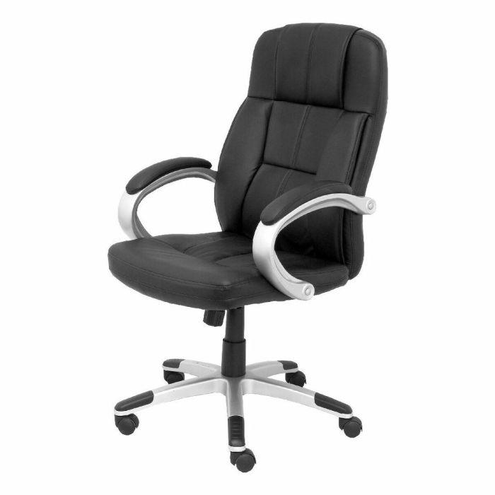 Piqueras y Crespo Sillón de Dirección Tobarra Giratorio, Brazos Fijos, Regulable en Altura, Basculante, Negro 5 Piqueras y Crespo Sillón de Dirección Tobarra Giratorio, Brazos Fijos, Regulable en Altura, Basculante, Negro 5