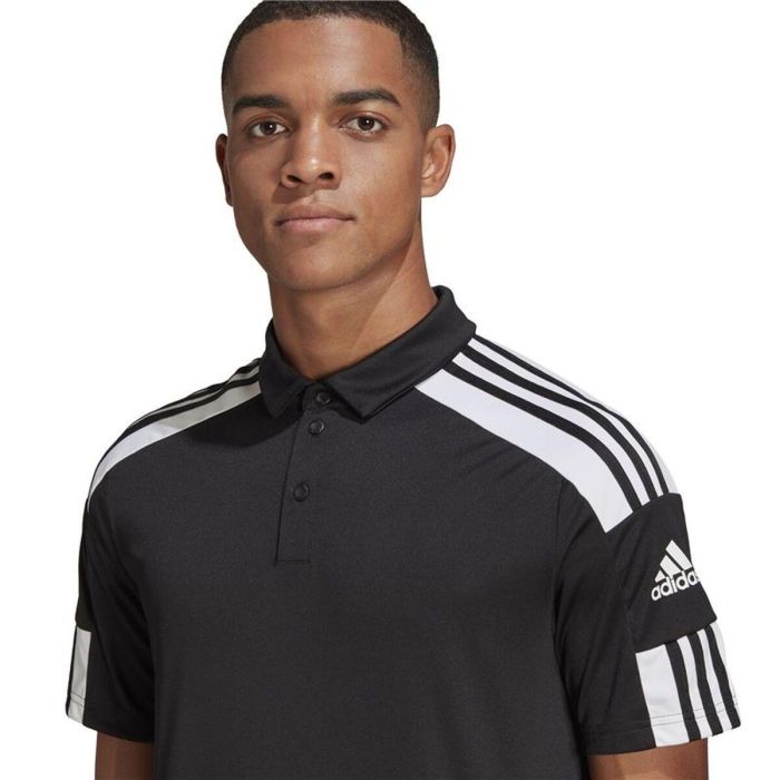 Polo de Manga Corta Hombre Adidas GK9556 Negro 3XL