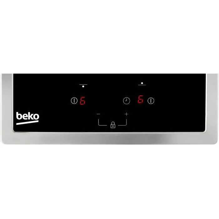 Beko HDMC32400TX Placa Vitrocerámica 2 Zonas 3000W L28.8 x P57cm Negro 2
