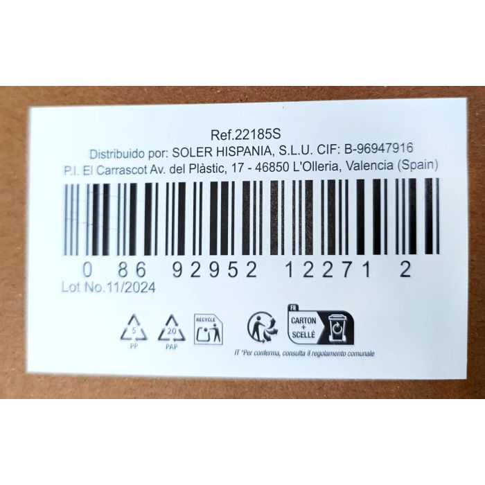 Lav Set 6 Copas Vino 300 cc, ø6x6x19 cm (4 Cajas) 7